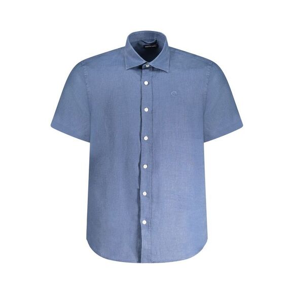 North Sails Blu Linen Men's Men's Shirt